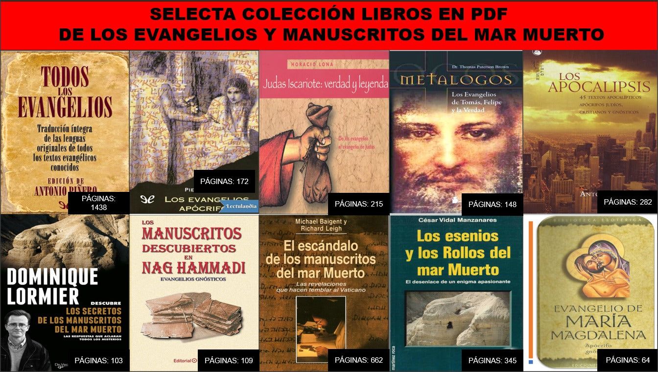 Evangelios y Manuscritos del Mar Muerto: Colección e-Book