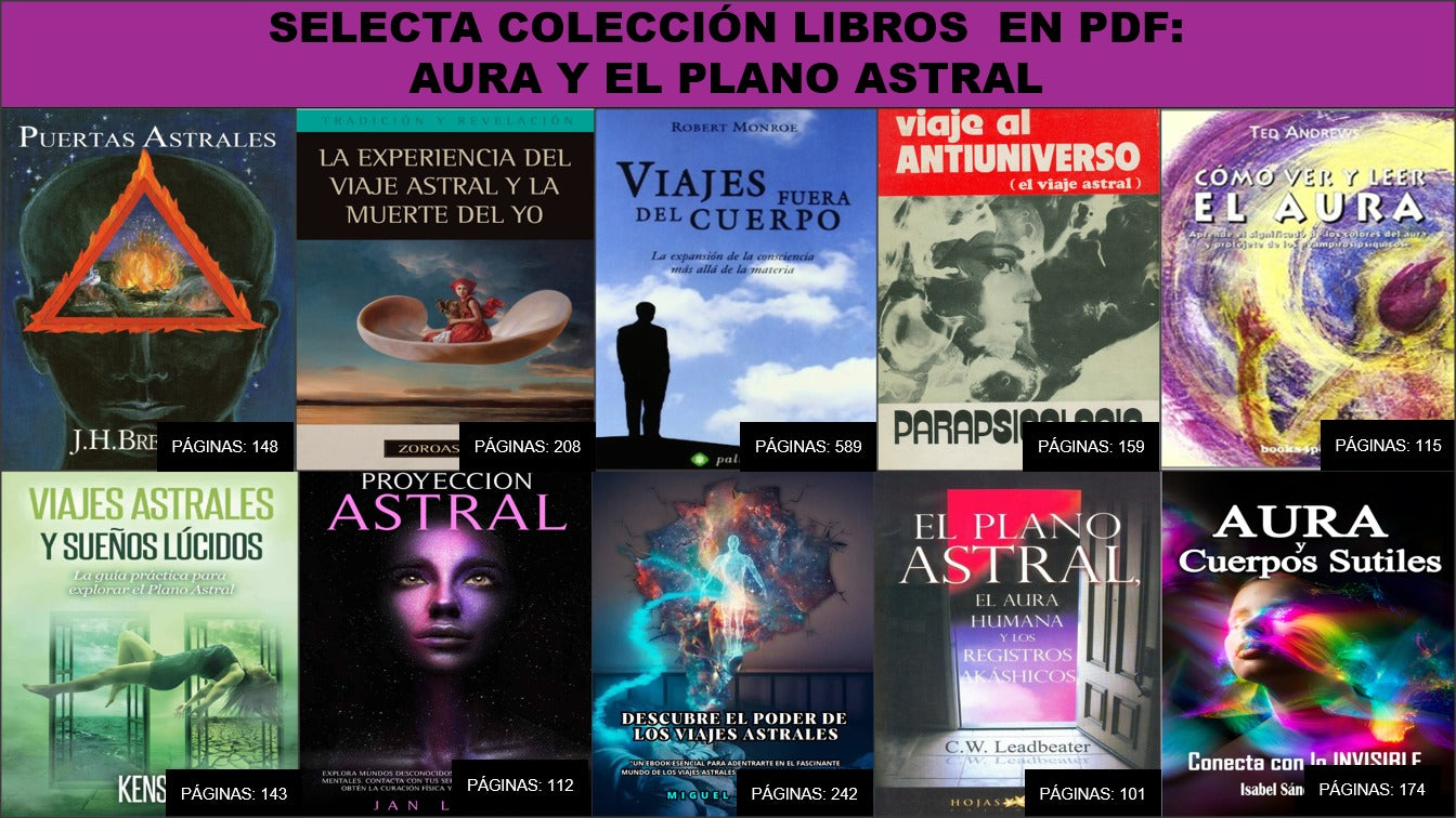 Aura y el Plano Astral: Colección e-Book