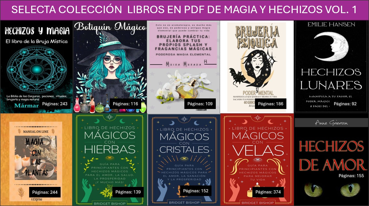 Magia y Hechizos – Volumen 1: Colección e-Book