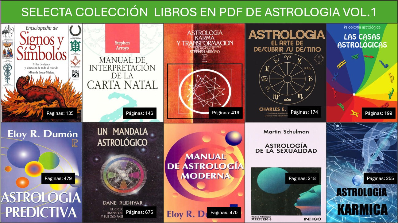 Astrología – Volumen 1: Colección e-Book