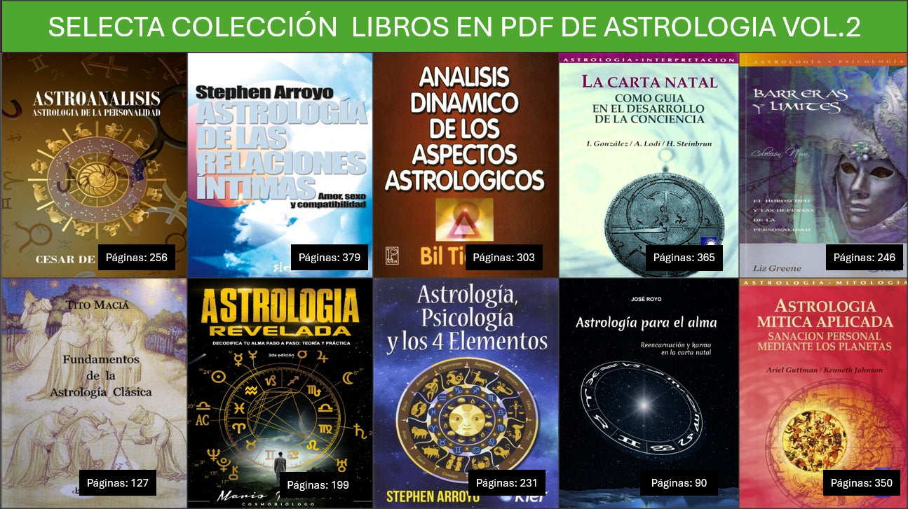Astrología – Volumen 2: Colección e-Book