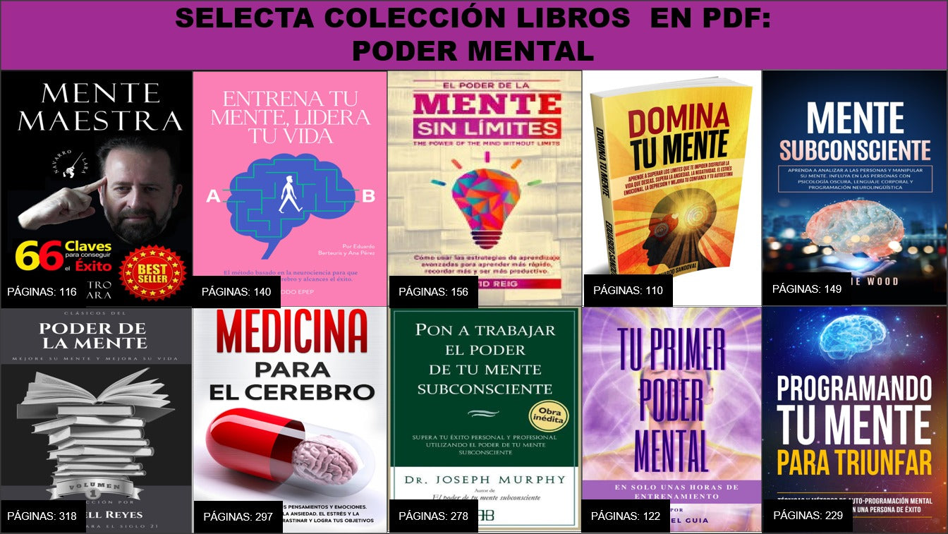 Sobre el Poder Mental: Colección e-Book
