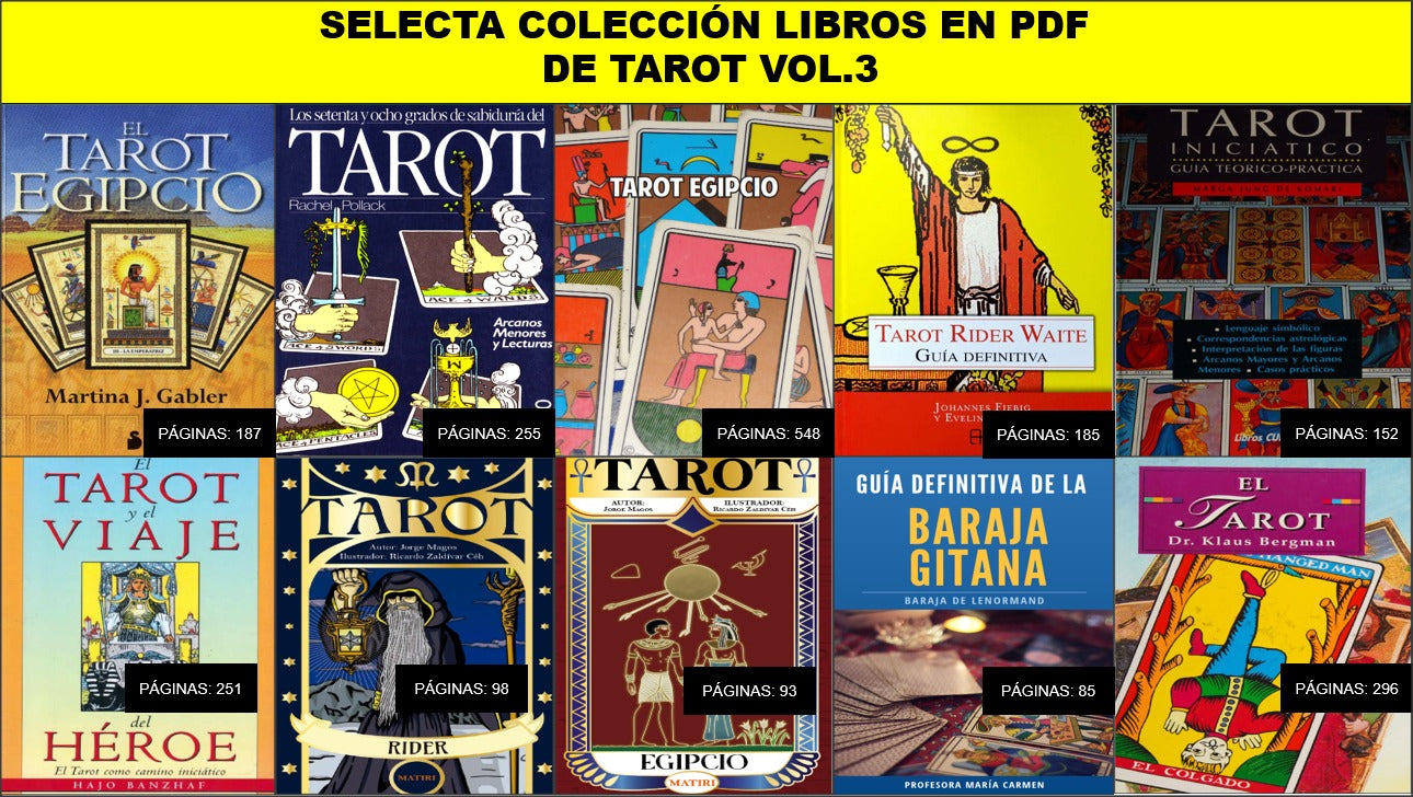 Tarot – Volumen 3: Colección e-Book