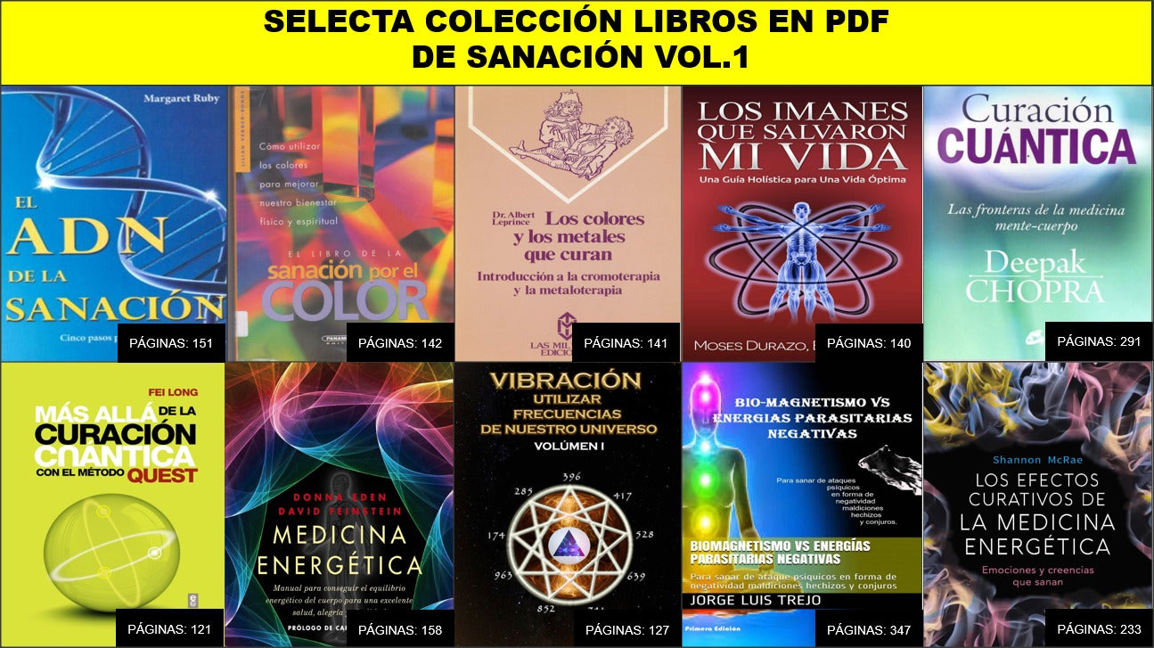 Sanación – Volumen 1: Colección e-Book