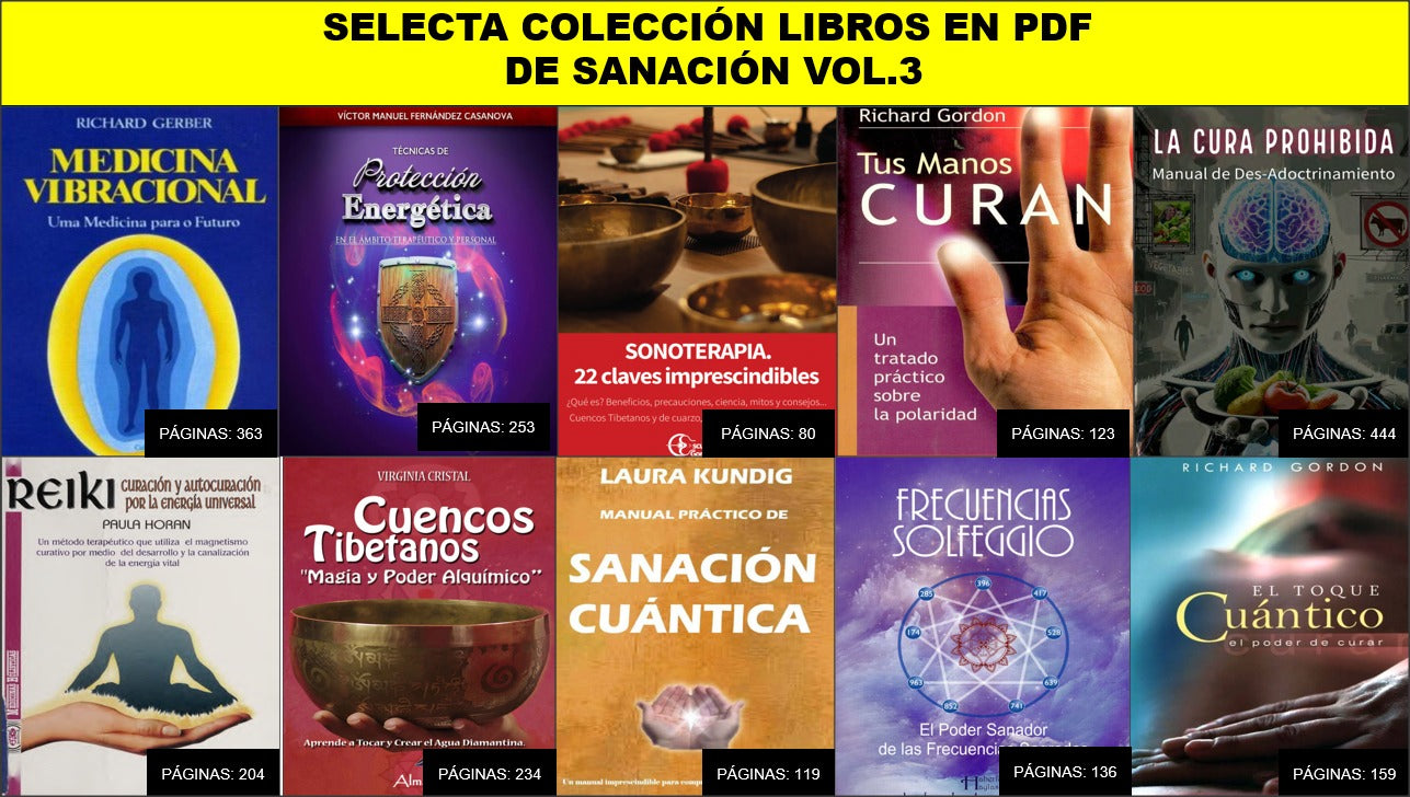 Sanación – Volumen 3: Colección e-Book