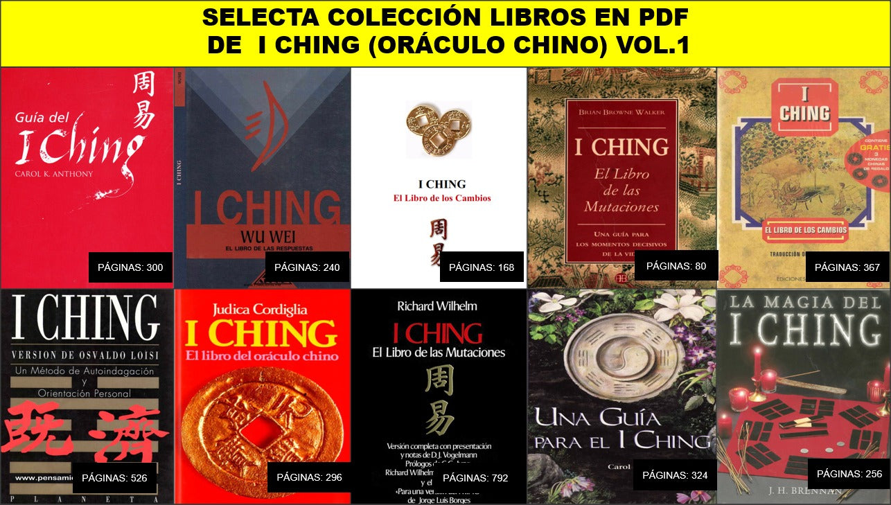 I Ching (Oráculo Chino) – Volumen 1: Colección e-Book