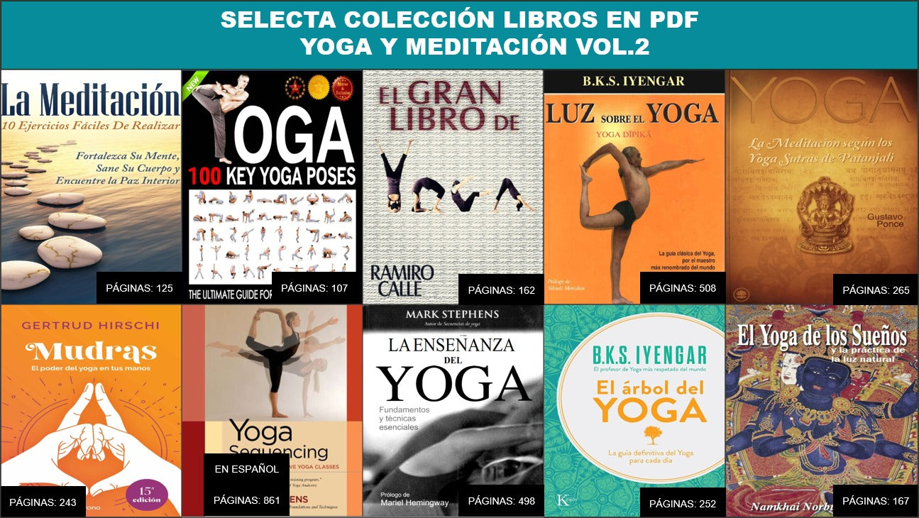 Colección Yoga y Meditación – Vol. 2: Colección e-Book